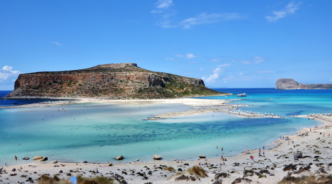 as mais belas praias em Creta - Balos gramvoussa