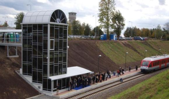 Bahnhof Flughafen Vilnius Richtungen zu trainieren