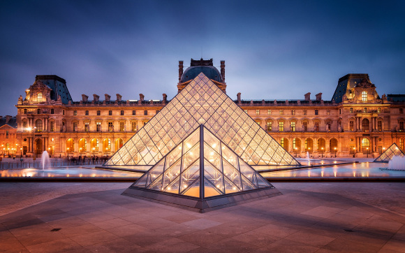 paris, was um den Louvre zu sehen