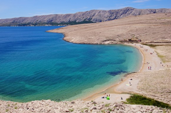 The most beautiful beaches of Pag Rucica Metajna