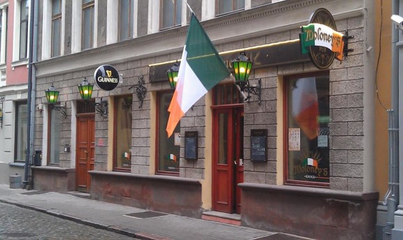 Riga nattliv Moloneys Irish Pub