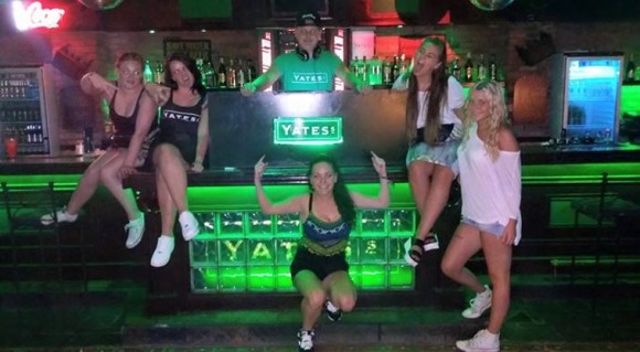Tenerife natteliv Yates bar club Las Americas Starco