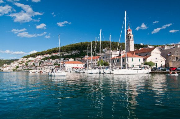 Insel Brac Kroatien Pucisca