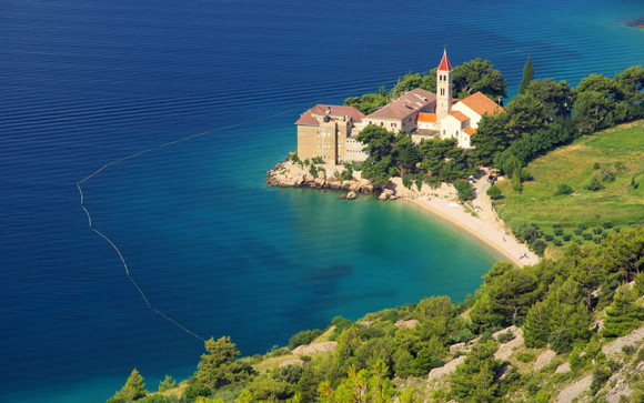 isola di Brac Croazia monastero dominicano di Bol