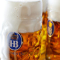 as melhores cervejarias da cerveja no jardim de cerveja de Munique