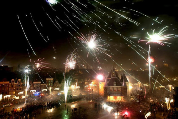 Najbolji gradovi slaviti nova godina Amsterdam