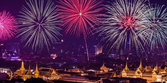 De bedste byer hvor fejrer nytår Bangkok