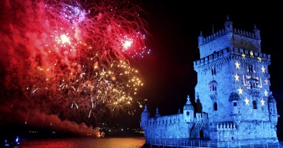 De bedste byer hvor new year's Eve Lissabon