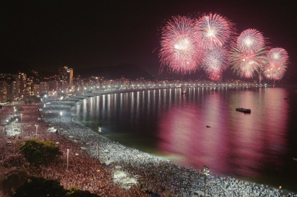 De bedste byer hvor fejrer nytår Rio de Janeiro