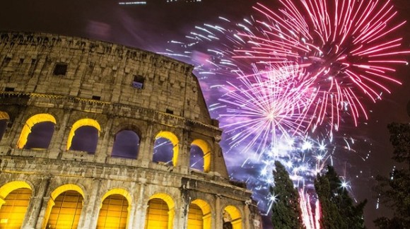 De bedste byer at fejre nytårsaften Rom