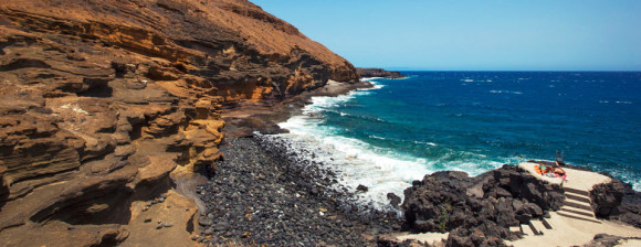 Tenerife legjobb strandjaitól Playa de Montaña Amarilla