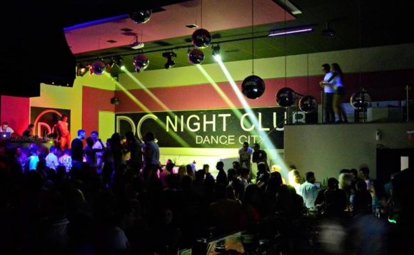 Rhodos-Faliraki nattliv DC Club