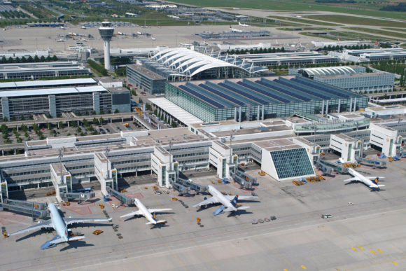 Munich Franz Josef Strauss airport aircraft links