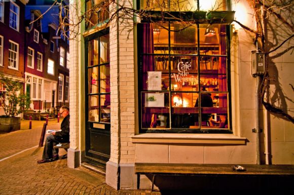Kort Amsterdam Café de Wetering