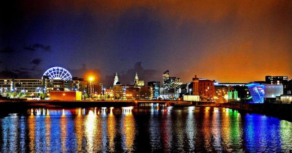 Liverpool om natten
