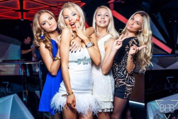 Minsk nightlife Black House Club girls