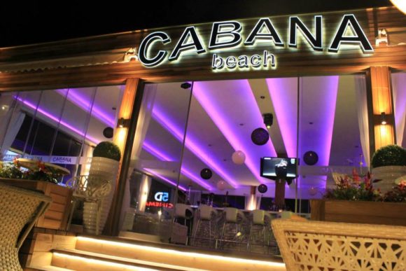 The night life of Sunny Beach Club Cabana Beach