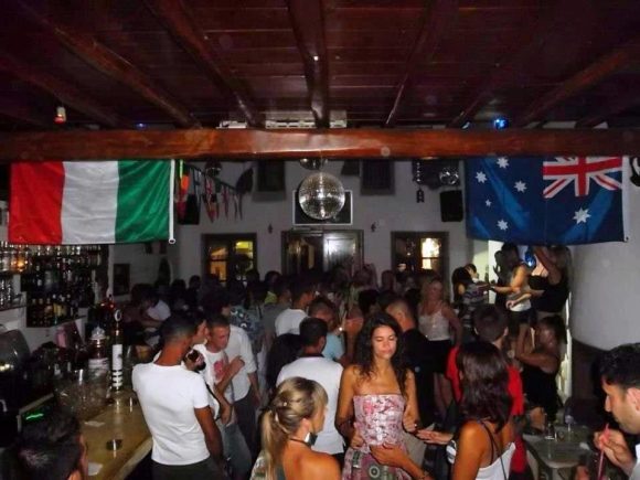 Mykonos nightlife Mex Bar