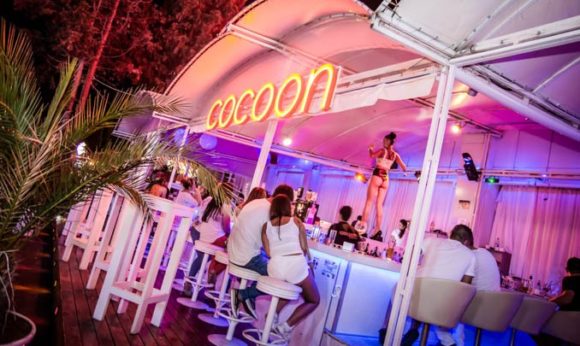 night life of Sunny Beach Cocoon Bar
