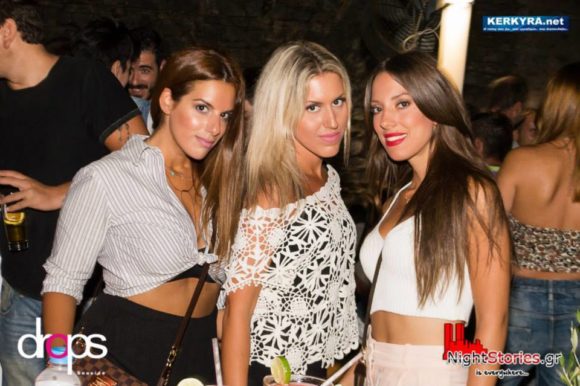 nightlife Corfu Drops Bar girls