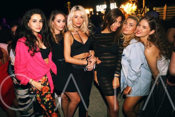 Nightlife Bucharest Gaia Boutique Club beautiful girls
