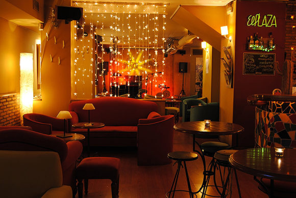 Vita notturna Madrid fyrkantig Jazz Club