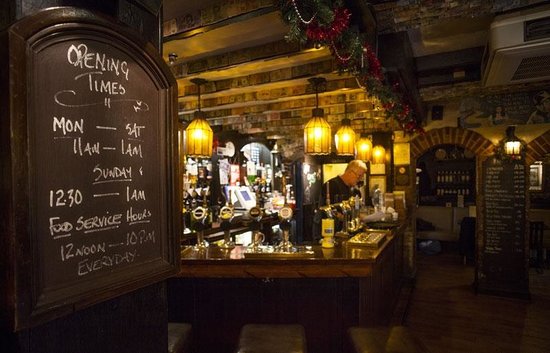 Vida nocturna Edimburgo a última gota taverna