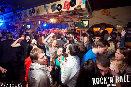 Nattliv Moskva Rock'n'Roll Bar