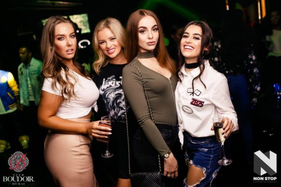 Nachtleben Dubai Club-Boudoir schöne Mädchen