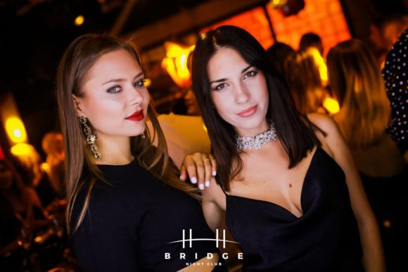 Nightlife Splav Belgrade Bridge beautiful girls