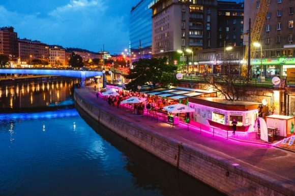 Nachtleben Wien Donaukanal