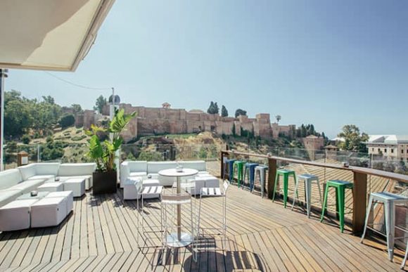 Nightlife Malaga Alcazaba Premium Hostel - Rooftop Terrace