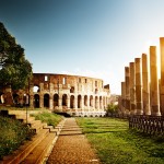 rom att se colosseum roman forum