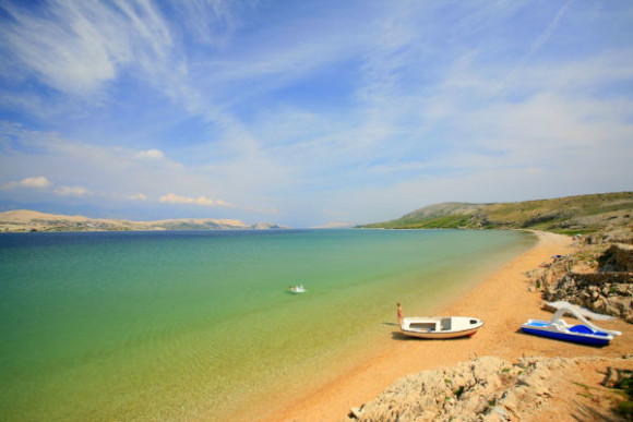 The most beautiful beaches of Pag Cista Novalja