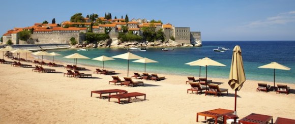 ungdoms sommerdestinationer 2015 Budva Montenegro strand