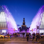händelser expo 2015 Milan expo gate natt castello sforzesco