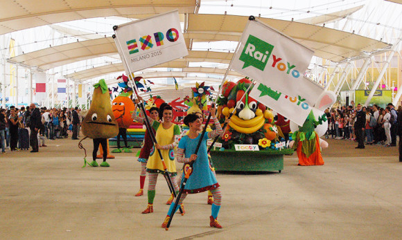 eventos expo 2015 milan foody parade