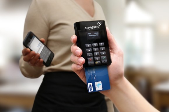 Payleven digital mobil POS til smartphones og tablets modtager betalinger gratis