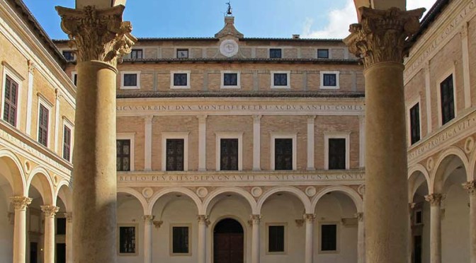 Gratis museer i Marche domenicalmuseo Urbino Ducal Palace
