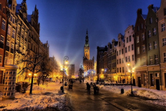 what to see in Gdansk what to visit night lights