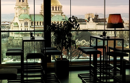 natteliv Sofia Sense Hotel Rooftop Bar