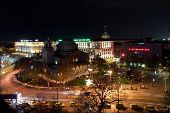 Natteliv i Sofia om natten