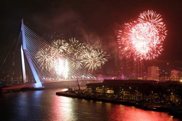 Die besten Städte, um Silvester zu feiern Rotterdam