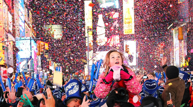 De bedste byer til at fejre nytårsaften times square new york