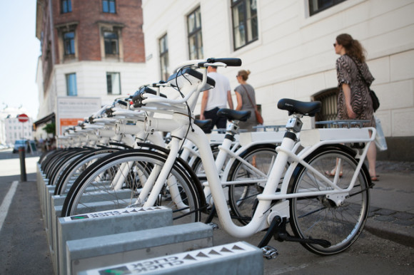 how to get to Copenhagen airport links transport bicycles