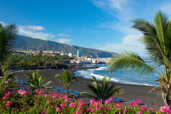 Praias mais bonitas de Tenerife playa Jardin