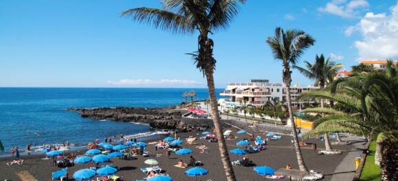 Praias mais bonitas de Tenerife playa de La Arena