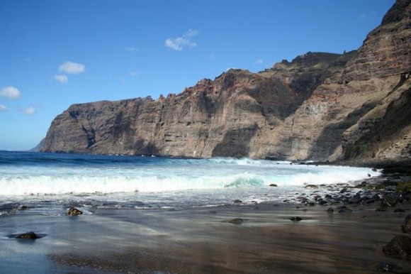 Tenerife most beautiful beaches playa de Los Gigantes