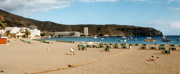 Tenerife spiagge più belle spiaggia di Los Cristianos