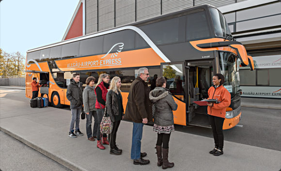 Połączenia z lotniskiem w centrum Monachium Memmingen Allgau Airport Express